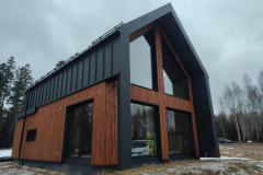 Zubrzyca Górna 2024 - nowoczesny domek pod Babią Górą